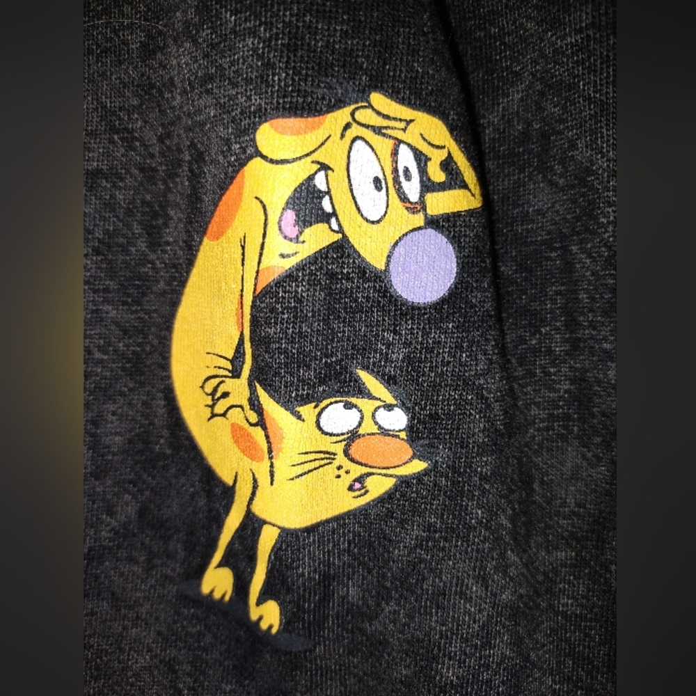 Nickelodeon Black Hoodie with Orange Logo